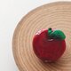 赤いリンゴのブローチ(ba-2)の画像