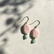 Soleil Levant / Pink oparl＋Emerald Pierce（14Kgf）の画像