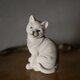 白い猫　Chat Blanc　フランスヴィンテージ　ブロカントのある暮らしの画像