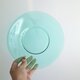 iittala / Verna ガラスのプレート ライトグリーン No.4569の画像