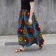 アフリカ布のロングスカート（アフリカンプリント）ロング・マキシ サークルの画像
