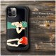 【フランス パリの広告ポスター お化粧】スマホケース バンパーケース 名画 iPhoneSE3 第三世代