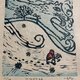 手摺り木版画シート「水仙月の4日」の画像