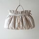 fuwari ribbon linen bag [beige]の画像