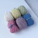 花刺繍カラー80m×6色/草木染め綿糸 太さ0.7mm/刺繍糸・刺し子糸・クロスステッチ・タッセル・ラッピングの画像