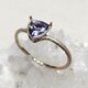bicolor tanzanite＊K10 ringの画像