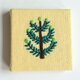 北欧風オリーブの木の刺繍パネル(hokuo）#246の画像