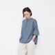 Vertical shirts / blueの画像