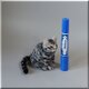 羊毛フェルト　猫　サバトラ猫さん　手のひらサイズ　サバトラ　ねこ　ネコ　猫フィギュアの画像