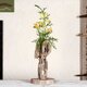 お気に入りの花を飾ってみませんか　流木の花器、木の花瓶、小さな花瓶、木の一輪挿し　７６の画像