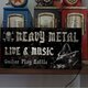 【Lサイズ】ヘビーメタル ハードロック ギター ライブハウス ロックカフェ バー 楽器店 照明 看板 置物 雑貨 ライトBOXの画像