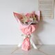【母の日ギフト】プリザーブドカーネーションのミニブーケ(ピンク) 韓国ラッピング・韓国ブーケ　#1151の画像