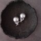 【SV】Baroque Pearl Earrings／Gray・グレーバロックパール イヤリングの画像