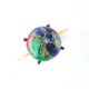 【アートなトルマリン A 】天然石 大粒 SILVER925 指輪 リング フリーサイズ 青 赤 緑の画像