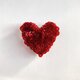"cute kirari heart "キュートなきらりハート　スパンコール刺繍ブローチの画像