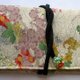 ７７３８　花柄の着物で作った和風財布・ポーチの画像