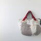 Bag   手縫いのバッグ　布製　スローファッション ハンドメイド　2002の画像