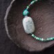 【SV】Chrysocolla × Big Kyanite Bracelet／クリソコラ×カイヤナイト ブレスレットの画像