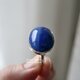 [藍色のimpact lapis lazuli]ringの画像