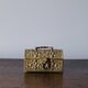 宝箱型 ジュエリーケース 真鍮 フランス アンティーク 0501777の画像