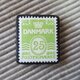 デンマーク　切手ブローチ9654の画像