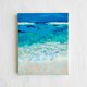 原画「晴れた日の海」F3・油彩画の画像