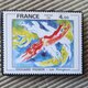 フランス　美術　切手ブローチ9701の画像