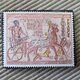 フランス　美術　切手ブローチ9710の画像