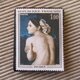 フランス　美術　切手ブローチ9737の画像