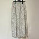 着物リメイク Ｔ  ギャザースカート  シルク 古布正絹 着物スカートの画像