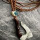 Stone axe necklace ストーンアックスネックレスの画像