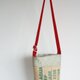 coffeebeans patchwork bucket bag（red belt）の画像