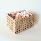 特別価格  ましかく片付けかご  キナリの画像