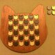 ☆受注製作☆木製ネコ型リバーシ☆チェリーの画像