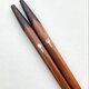 《再販》摺り漆ワンポイント菜箸〈スプーンとフォーク〉 (糸なし)の画像