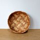 白樺のフォークロアな二色模様のかご