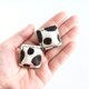 Animal Airas~square~【レザーピアス/イヤリング】Dalmatianの画像