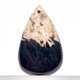 穴あきパームルートアゲート[58] 39x25mm 39Cts　天然石 ／ ルース ／カボションの画像