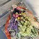 セール　ハーブの秋の花束風スワッグの画像