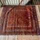 vintage rug F　オールドキリム　ミシュワニ族　スクエアの画像