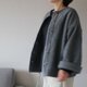 ［24-25年冬NEW］暖かメルトンフリース　カーディガンの画像