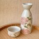 ピオニー　ピンク　徳利とお猪口　酒器セットの画像