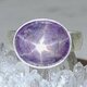 紫玉の妖精＊star sapphire 925 ringの画像