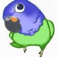 asa様専用ご注文ページ　うちの子オーダー作成：コザクラインコ：ほぼライフサイズ　羊毛インコ　羊毛フェルト　羊毛ぬいぐるみの画像