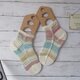 冷え取りソックス Opal Cotton  KFS 218 ダンケシェーン & 207 コットンホワイトの画像
