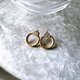 PA306-【 AVON 】エイボン・ヴィンテージピアス 1990 Gold Tone Delicate Sparkleの画像