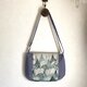 ラウンドショルダーバッグ＊刺繍ショルダーバッグの画像