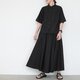 初夏のお試しセット：good shirts × 2way FAB skirt / blackの画像