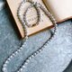 NA124-【 AVON 】エイボン・ヴィンテージネックレス 1980s Silver  Baroque Pearlの画像