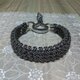 「Ｍさまオーダー品」お中型犬用　ハーフチョーク首輪　(内周１９cm～２５ｃｍ)の画像